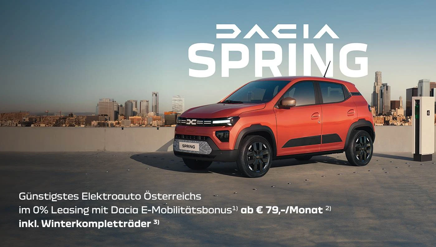 Dacia Spring Electric Angebot in Tirol